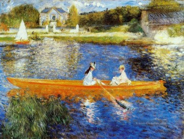 Pierre Auguste Renoir Werke - das Skiff Pierre Auguste Renoir